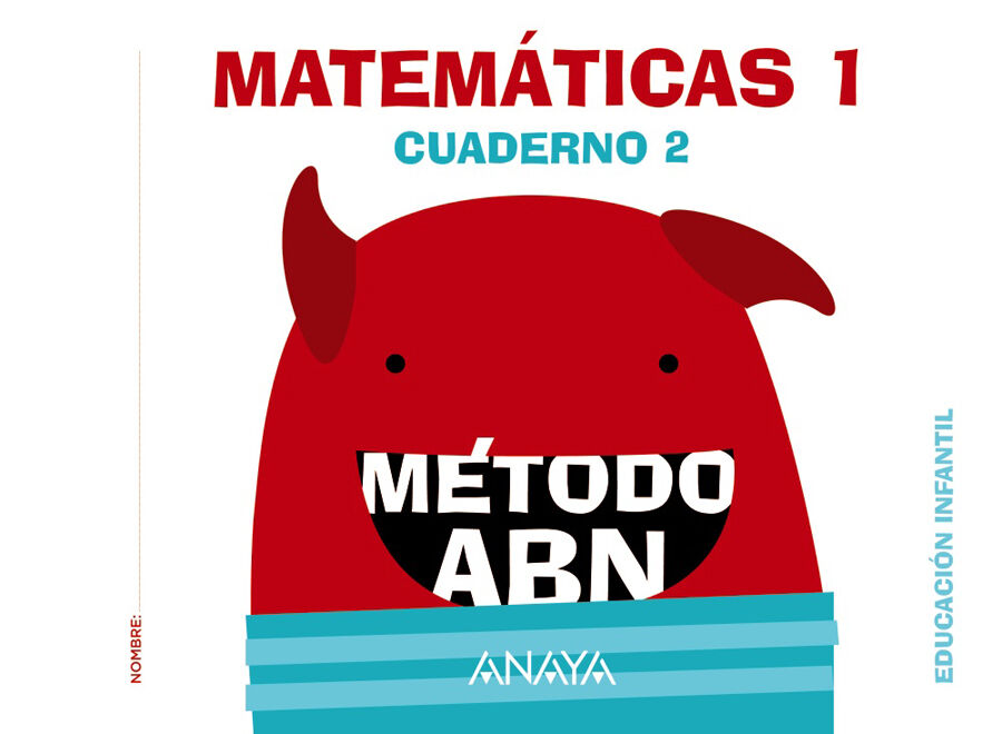 Matem&aacute;ticas ABN. Nivel 1. Cuaderno 2.