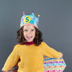Corona de cumpleaños sirenas