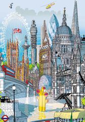 Puzle Educa City London 200 piezas