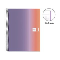 Notebook 1 Miquelrius A4 80 hojas 5x5 Aurora Provence
