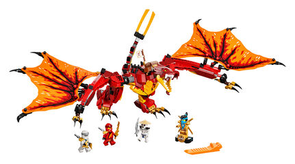 LEGO® Ninjago Ataque Del Dragon De Fuego 71753