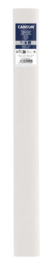 Papel Cresp&oacute;n (Pinocho) Canson rollo 50x250cm blanco