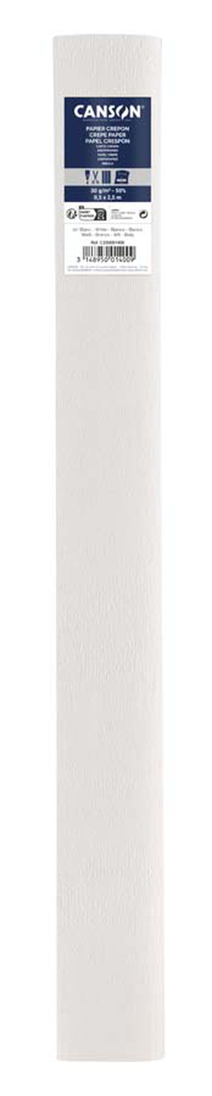 Papel Cresp&oacute;n (Pinocho) Canson rollo 50x250cm blanco