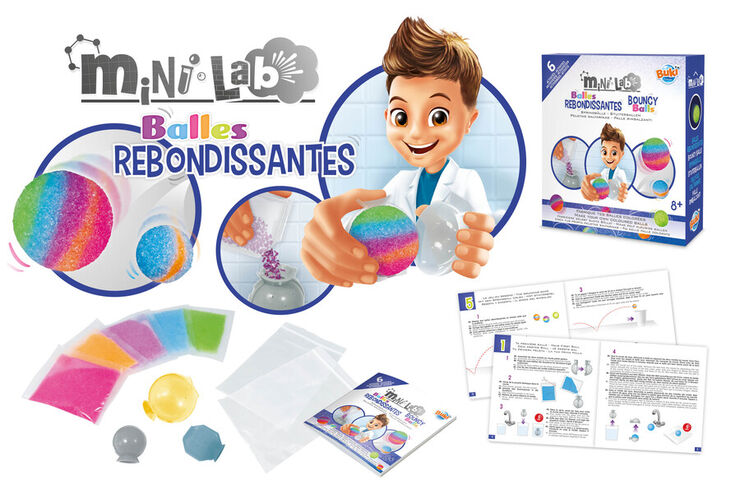 Mini Lab Pelotas saltarinas