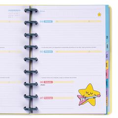 Agenda escolar Mr. Wonderful Wonder sem/vista cas 2025-26 Con ganas, seguro que ganas