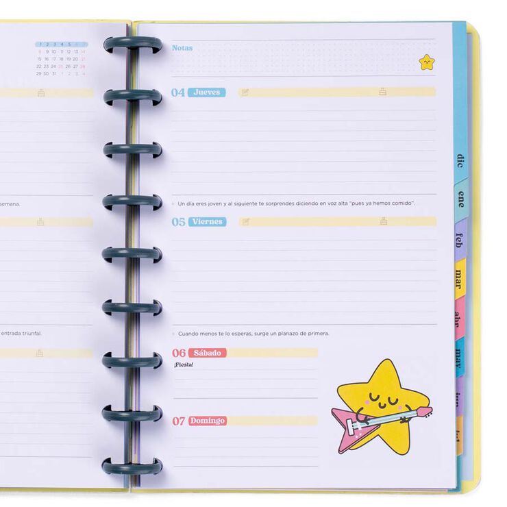 Agenda escolar Mr. Wonderful Wonder sem/vista cas 2025-26 Con ganas, seguro que ganas
