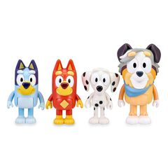 Figuras Bluey Pack 4 surtidos