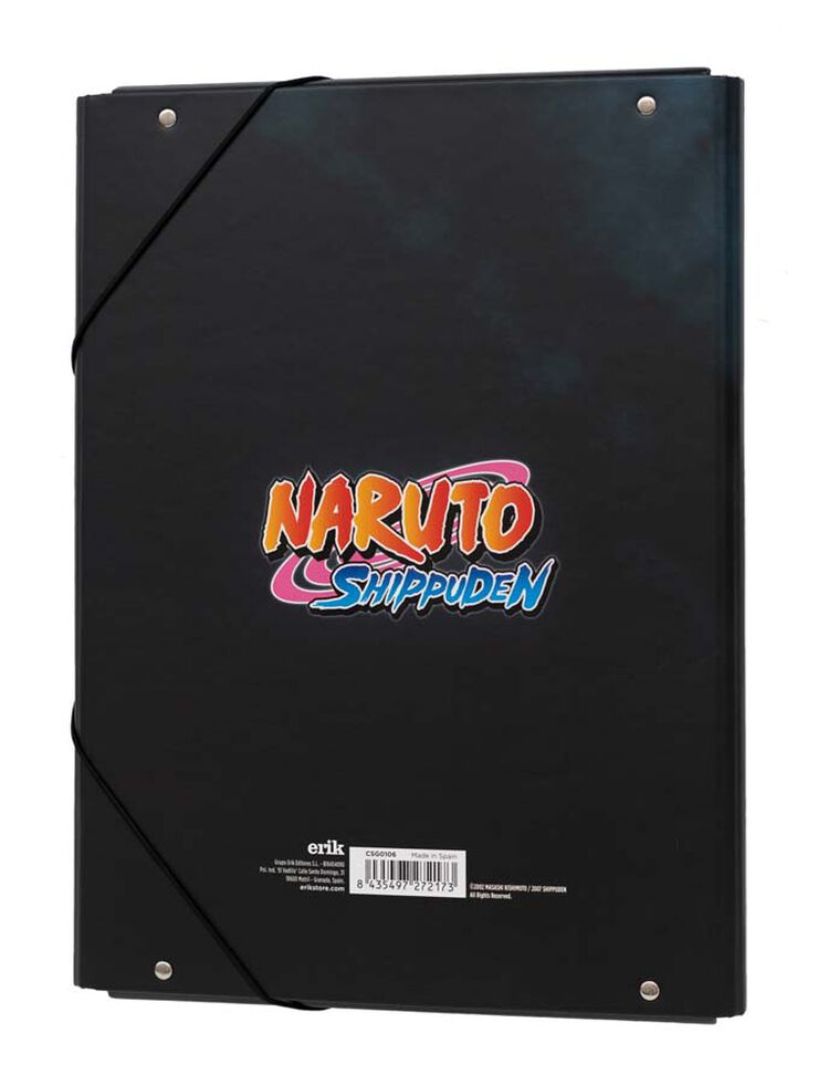 Carpeta solapas Naruto Shippuden