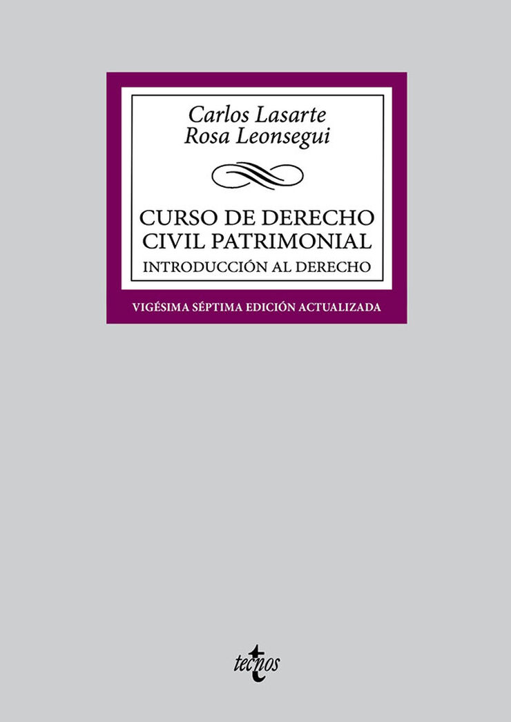 Curso de Derecho Civil patrimonial