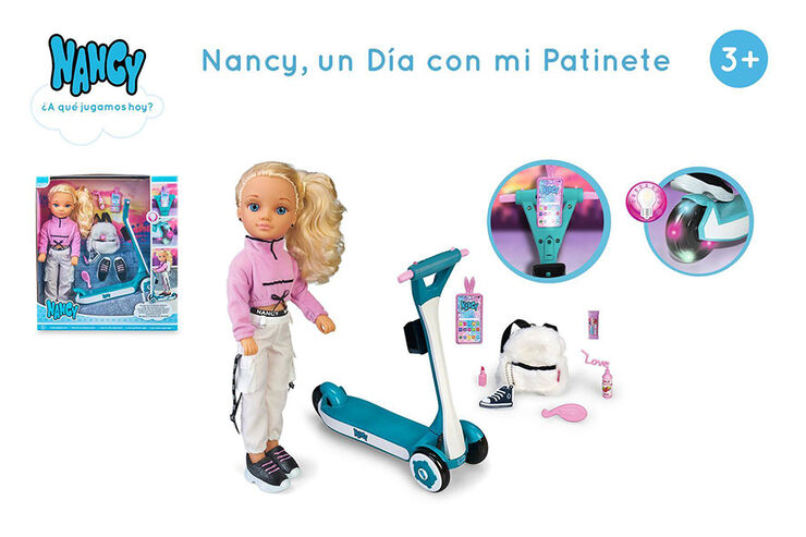 Nancy, un dia amb el patinet