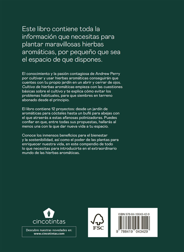 Cultivo de hierbas aromáticas
