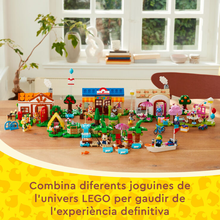 LEGO® Animal Crossing La visita de Canela 77049