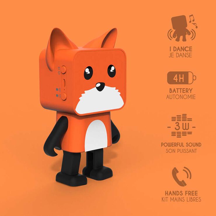 Altavoz Wondee Dancing Fox