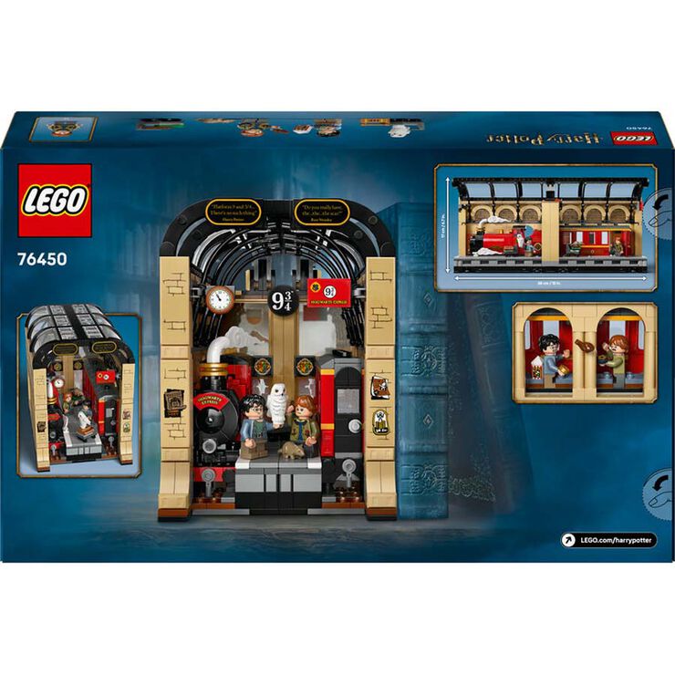 LEGO® Harry Potter TM Rincón entre Libros: Expreso de Hogwarts™ 76450