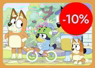 Puzle 4 x 42 piezas Bluey