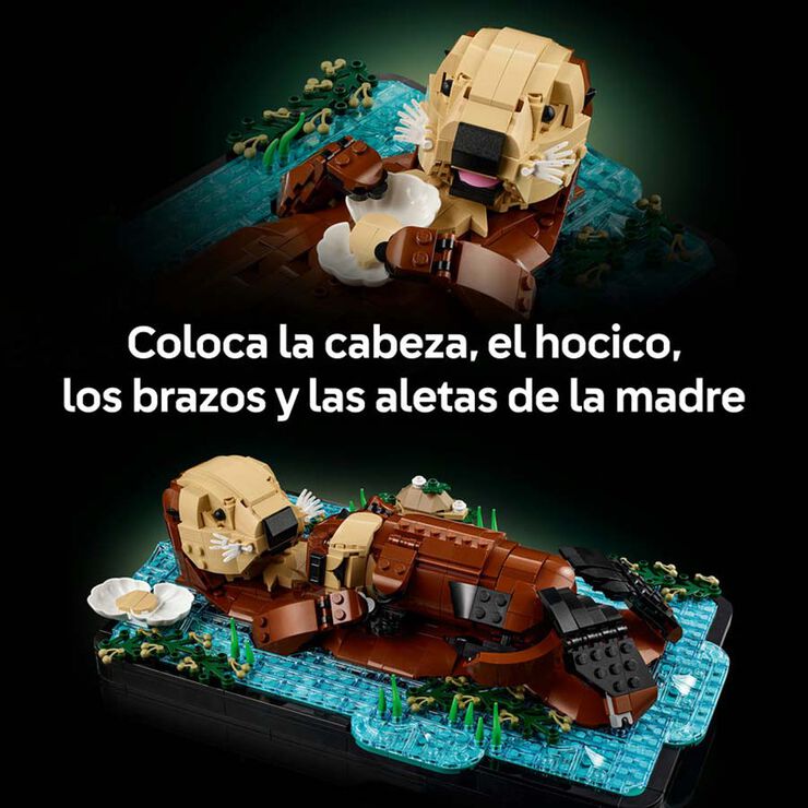 LEGO&reg; Ideas Nutries marines a flotaci&oacute; 21366