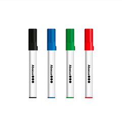 Rotulador pizarra blanca Abacus 4 colores