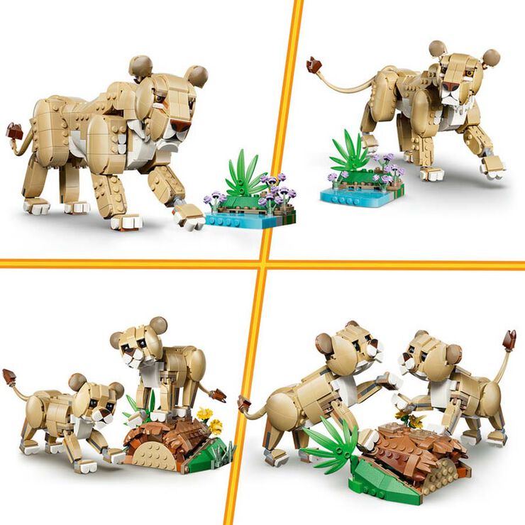 LEGO&reg; Creator Animales Salvajes: Le&oacute;n Majestuoso 31386