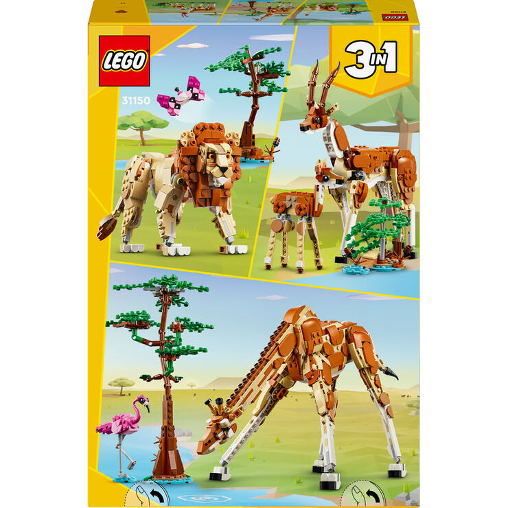 LEGO® Creator Safari de Animales Salvajes 31150