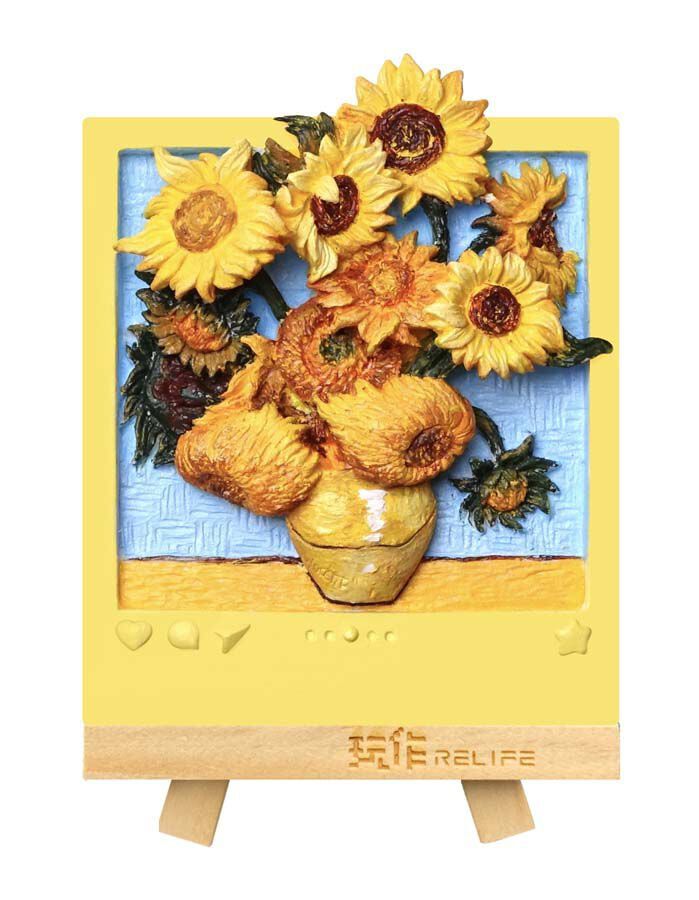 Pintura 3D Madnesstoys Magn&eacute;tico Girasoles