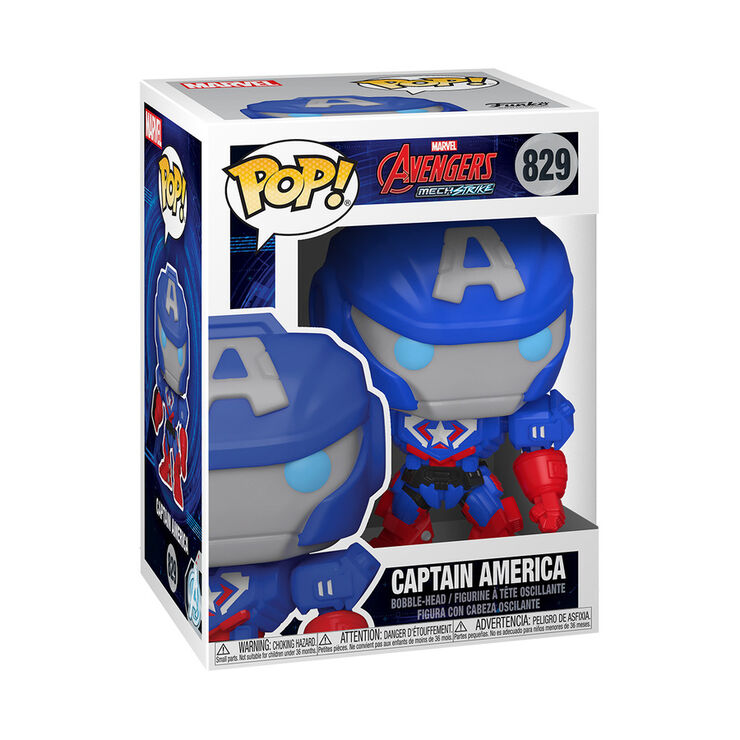 Funko POP! Marvel Mech Capitán América
