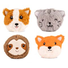 Pelota Antiestr&eacute;s Animal de Peluche &ndash; Modelos Surtidos