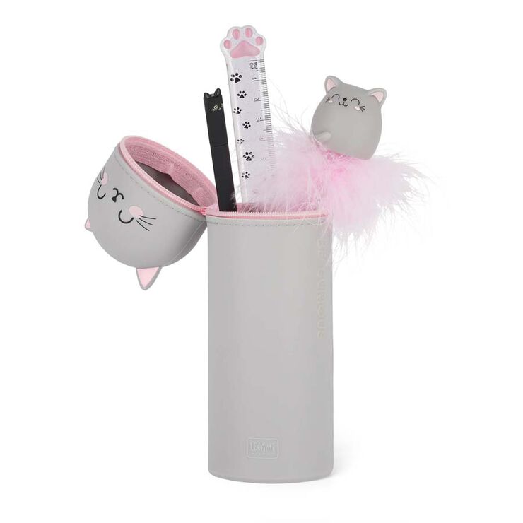 Estuche 2 a 1 Legami Kawaii Kitty