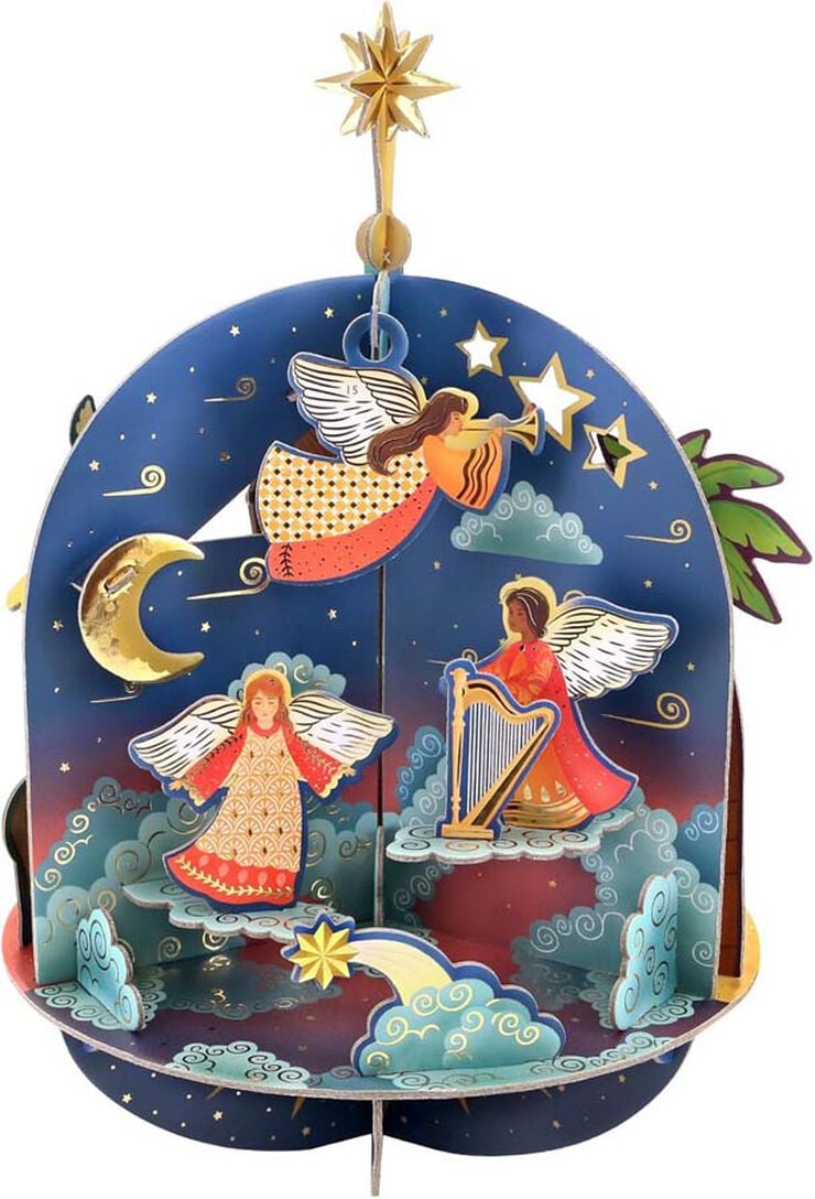 Calendario de Adviento Pop&Build Navidad Belén