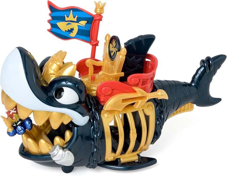 Piratix Crazy Jungle King Shark Golden Teeht