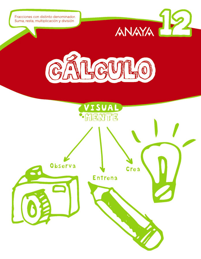 C&aacute;lculo 12. Primaria