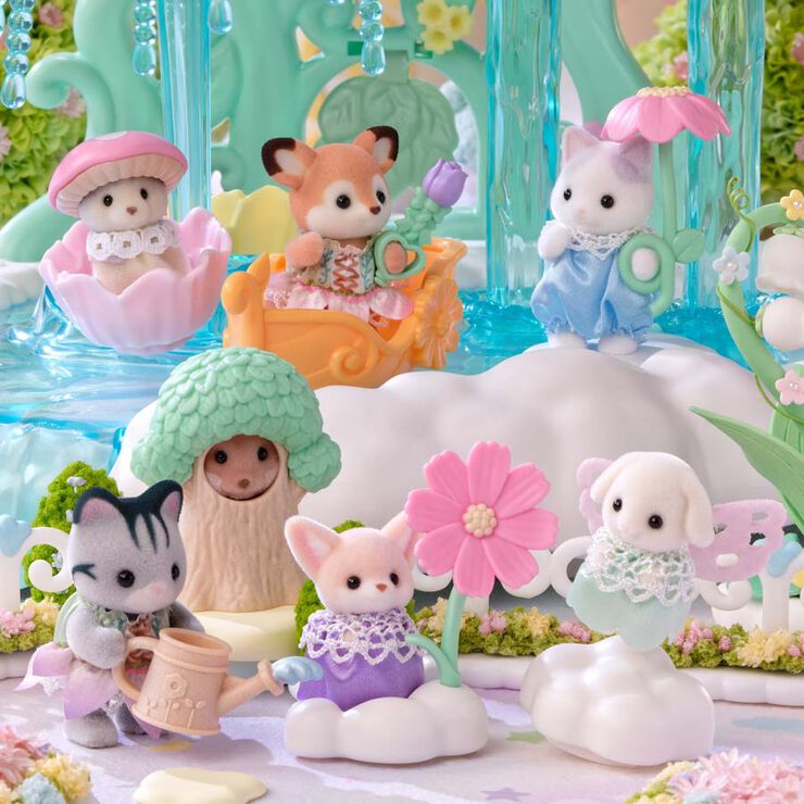 Sobre Sorpresa Bebés floreciendo - Sylvanian Families