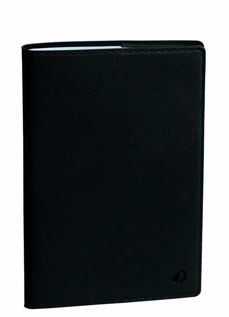 Agenda escolar Quo Vadis toscana A5+ sem/vista mult. 2025-26 negro