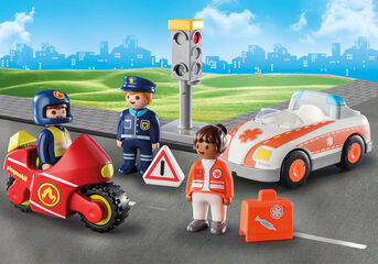 Playmobil 1.2.3 Héroes del Día a Día 71156