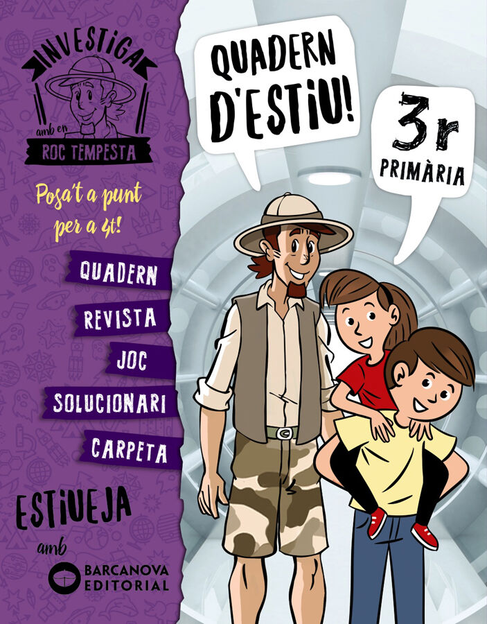 Investiga amb Roc Tempesta 3r. Posa't a punt per a 4t