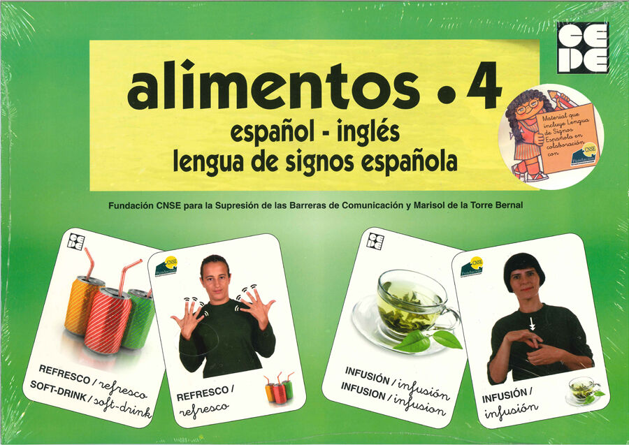 Vocabulario fotogr&aacute;fico elemental Alimentos 4 (bebidas)