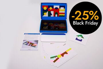 Bloques apilables Thick Educational Colores acrílicos