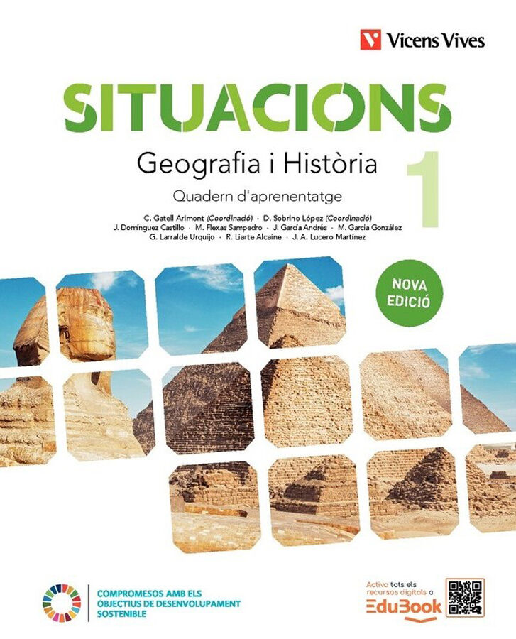 Situacions 1. Geografia i Hist&ograve;ria. Quadern d'aprenentatge