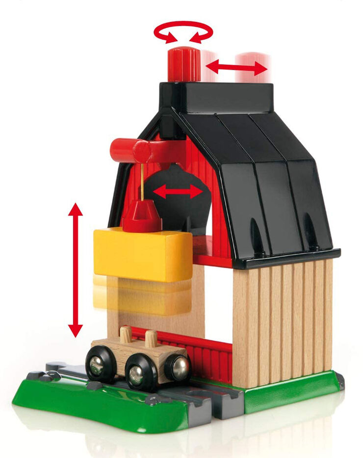 Brio Set Circuit Tren Amb Granja