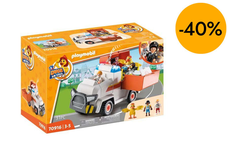 Playmobil Duck on Call D.O.C. Bombers ambul&agrave;ncia 70916
