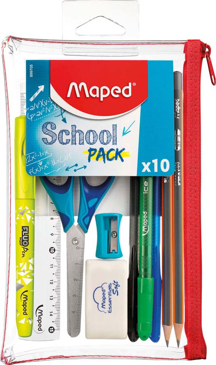 Set Escolar Maped 10 Piezas