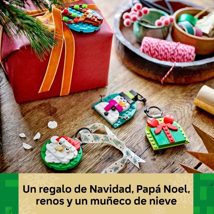 LEGO® Iconic Selección de Adornos Navideños 40744