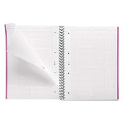 Notebook 1 Miquelrius A4 80 hojas 5x5 fucsia