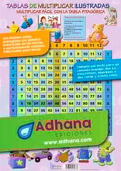 TABLAS DE MULTIPLICAR ILUSTRADAS Alfaomega 8436005169688