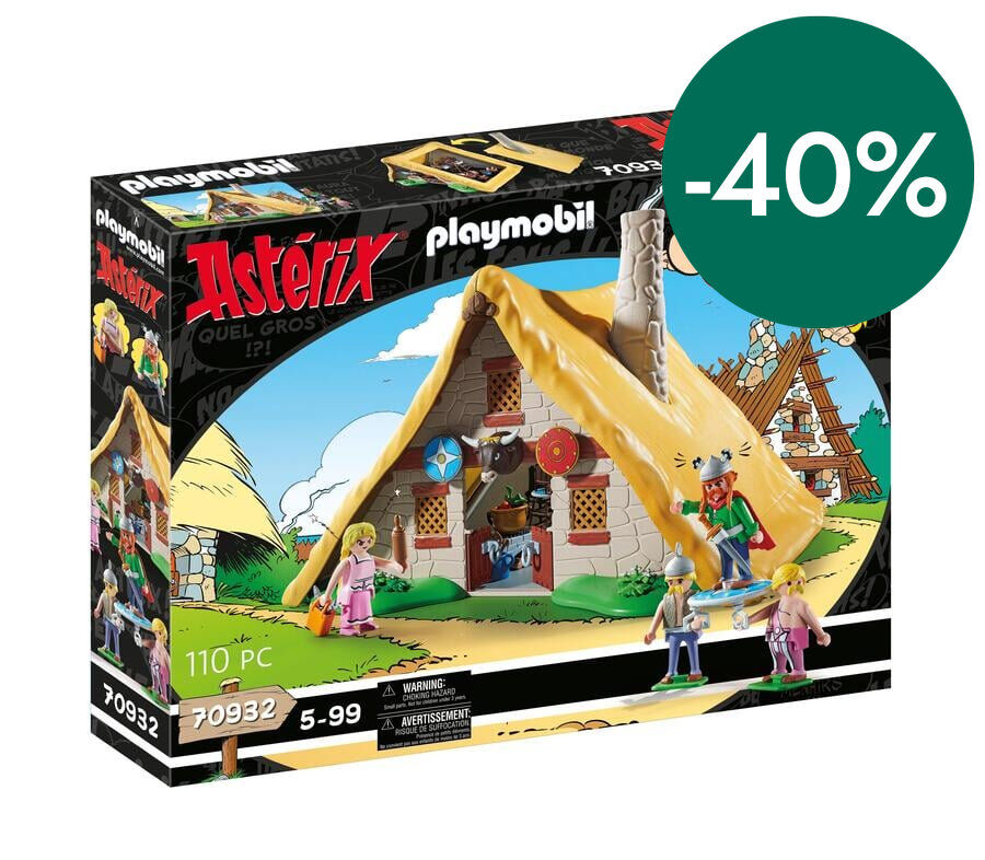 Playmobil Ast&eacute;rix Caba&ntilde;a Abrarac&uacute;rcix 70932