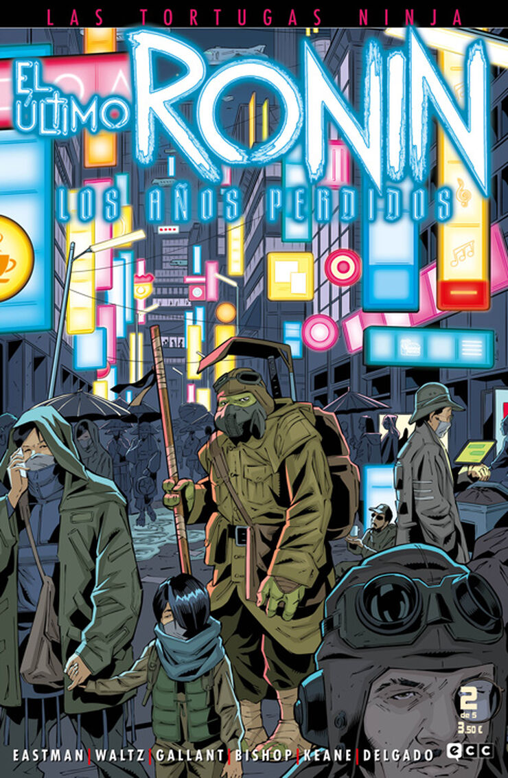 Las Tortugas Ninja: El último ronin - Los años perdidos núm. 2 de 5