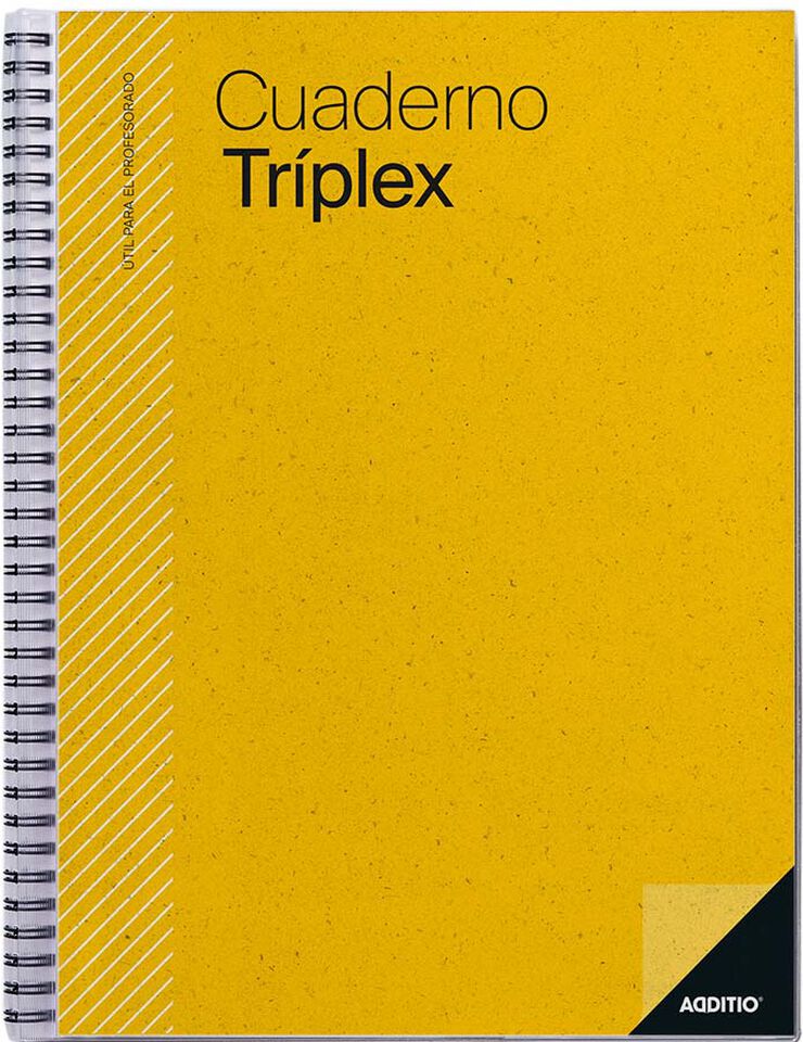 Cuaderno Triplex Additio castellano natural