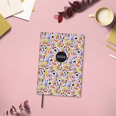 Agenda Finocam Porto DS Y10 día/pág cat 2026 Malva