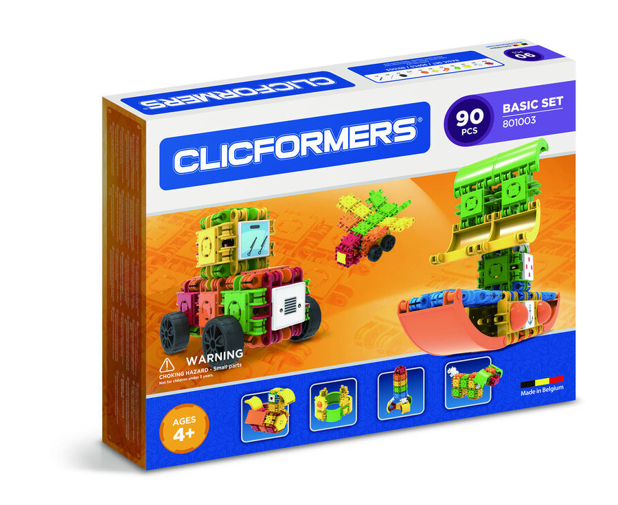 Clics Clicformers Siete B&aacute;sico 9 Piezas