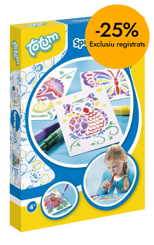 Juego spray pens: rotuladores m&aacute;gicos
