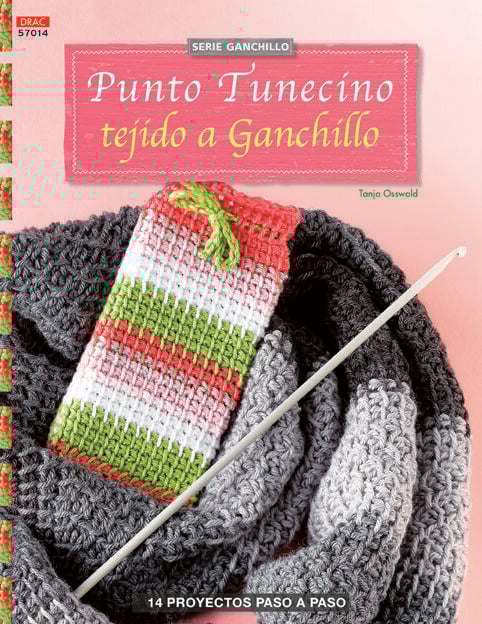 Ganchilo n&ordm; 14. Punto tunecino tejido a
